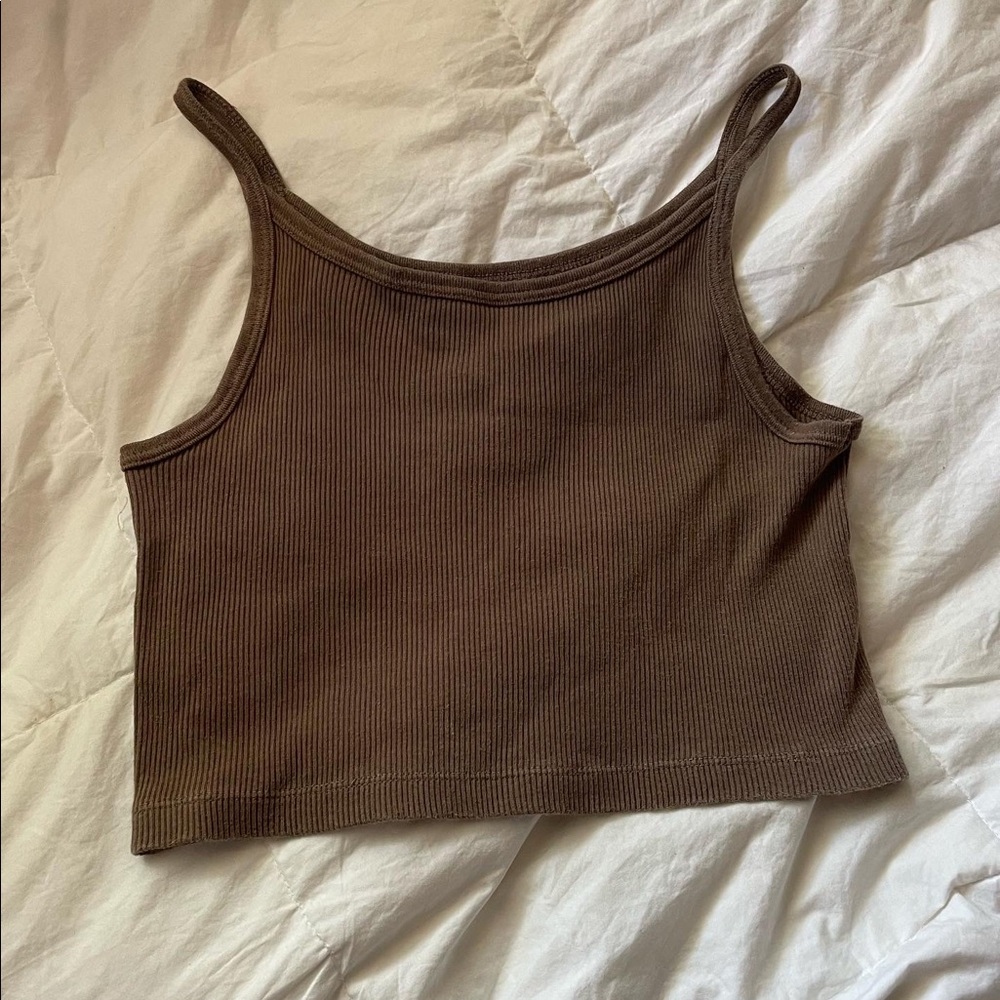 🚫 SOLD Brandy brown tank
